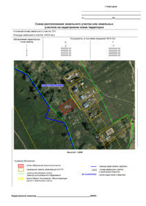 Схема расположения земельного участка